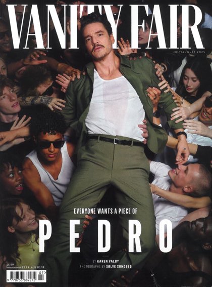 Vanity Fair UK July/August 2025 issue cover