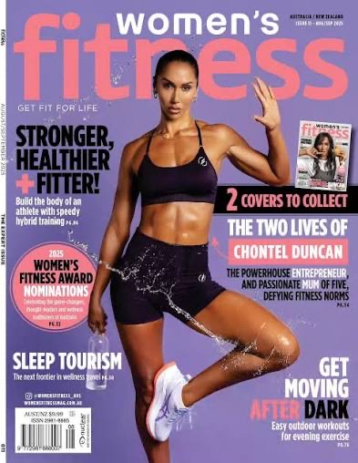 Women’s Fitness Australia and New Zealand issue cover